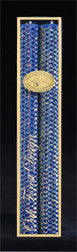 10 Inch Natural Beeswax Taper Candle Pair