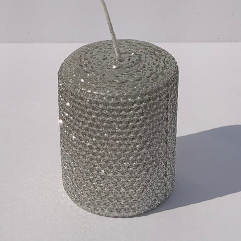 Our bright silver metallic glitter radiates a bold, mirror-like silver, fully enveloped in a dazzling metallic finish-infusing your space with a bright, modern glamour that captures every glimmer of light.