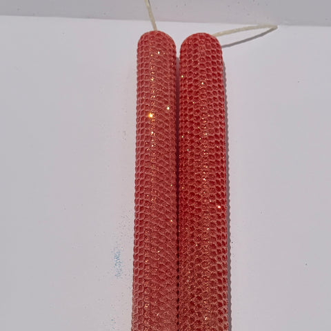 Our red classic glitter glows with a bold passionate crimson orange, wrapped in opalescent glitter and a golden undertone-infusing your space with a dramatic sparkle that captivates all who see it.