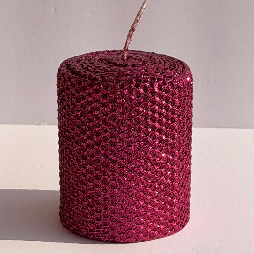Our plum magenta metallic glitter radiates a bold, luxurious purple-pink, fully enveloped in a gleaming metallic sparkle-infusing your space with a vibrant, dramatic shimmer that feels both rich and utterly captivating.