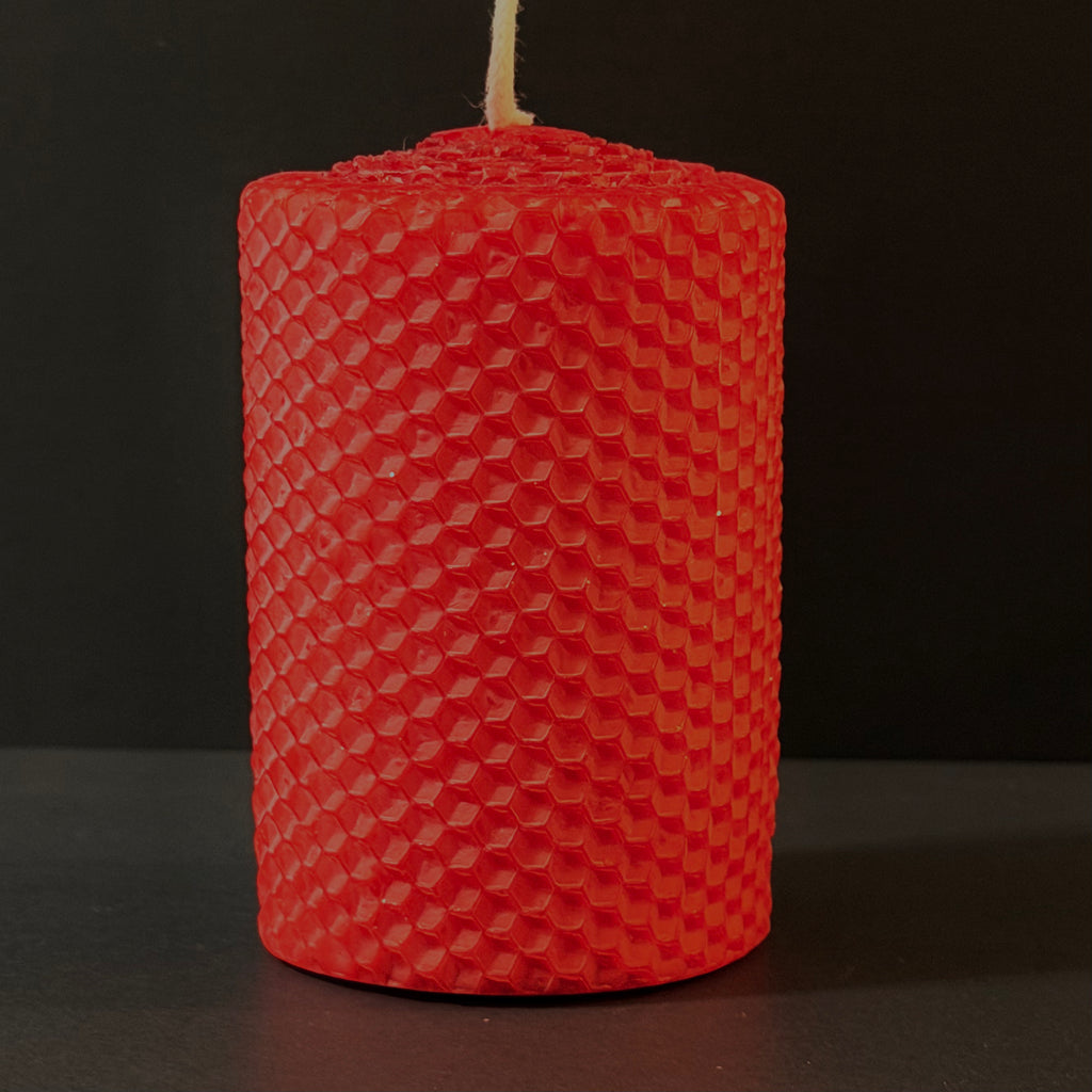 Our red natural glows with a bold, passionate crimson, evoking the energy of a flickering flame-perfect for adding a dramatic, romantic flair to any space.