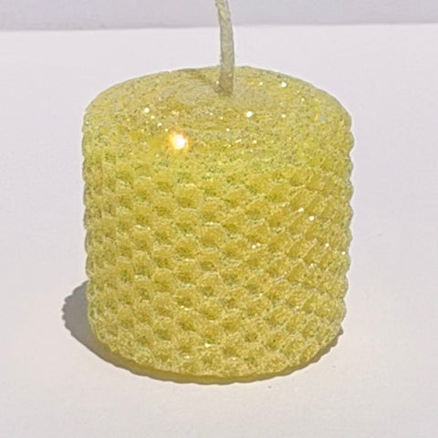 Our lemon yellow classic glitter glows with a bright, cheerful sunshine hue, wrapped in opalescent glitter and a golden undertone-infusing your space with a sparkling burst of joy and light.