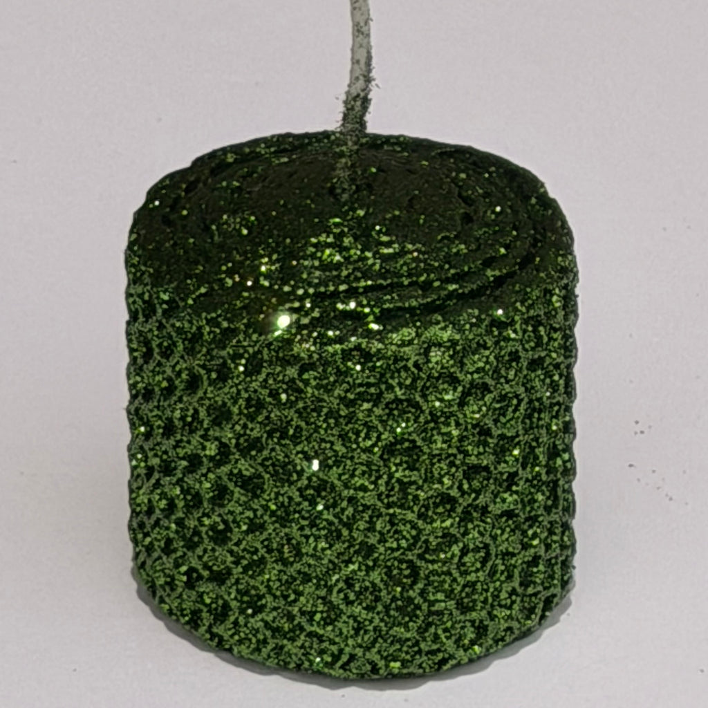 Moss Metallic Votive Candle