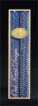 8 Inch Classic Glitter Taper Candle Pair